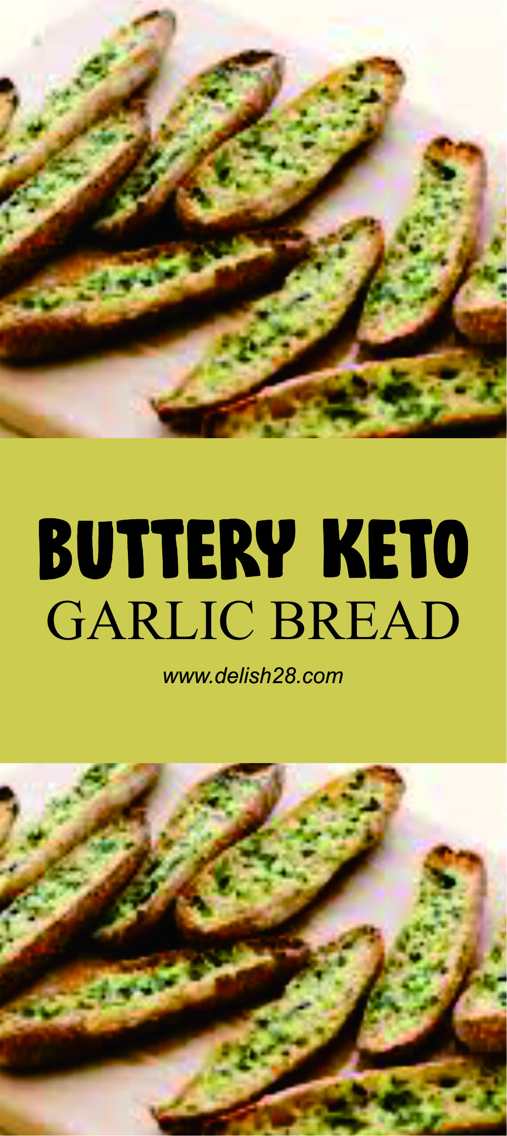 3 Ingredient Keto Garlic Bread BUTTERY KETO GARLIC BREAD delish28