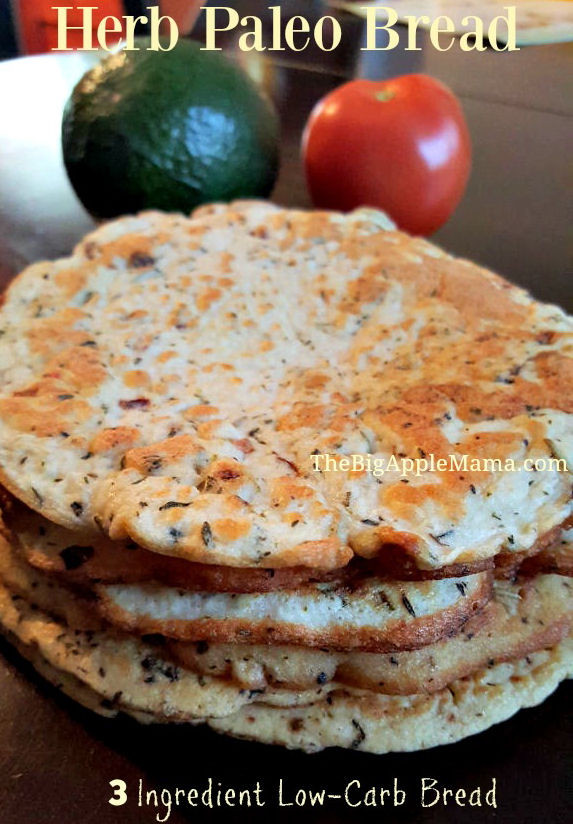 3 Ingredient Low Carb Bread
 3 Ingre nt Keto Low Carb Paleo Friendly FlatBread The