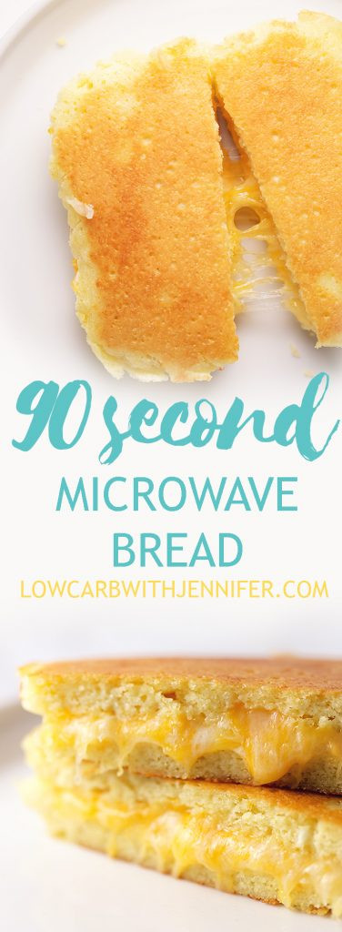 90 Minute Keto Bread Coconut Flour
 90 Second Microwave Bread with Almond flour or Coconut