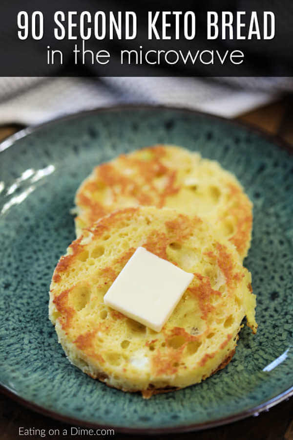 90 Second Keto Bread Almond
 keto 90 second bread almond flour