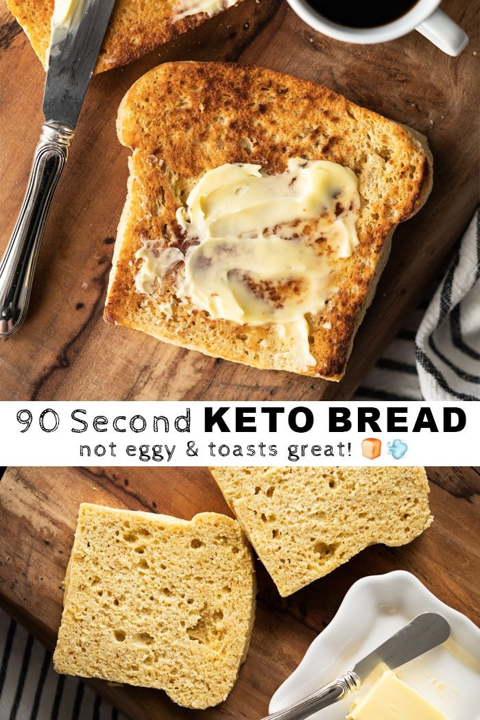 90 Second Keto Bread Coconut Flour
 90 Second Keto Bread keto ketorecipes lowcarb