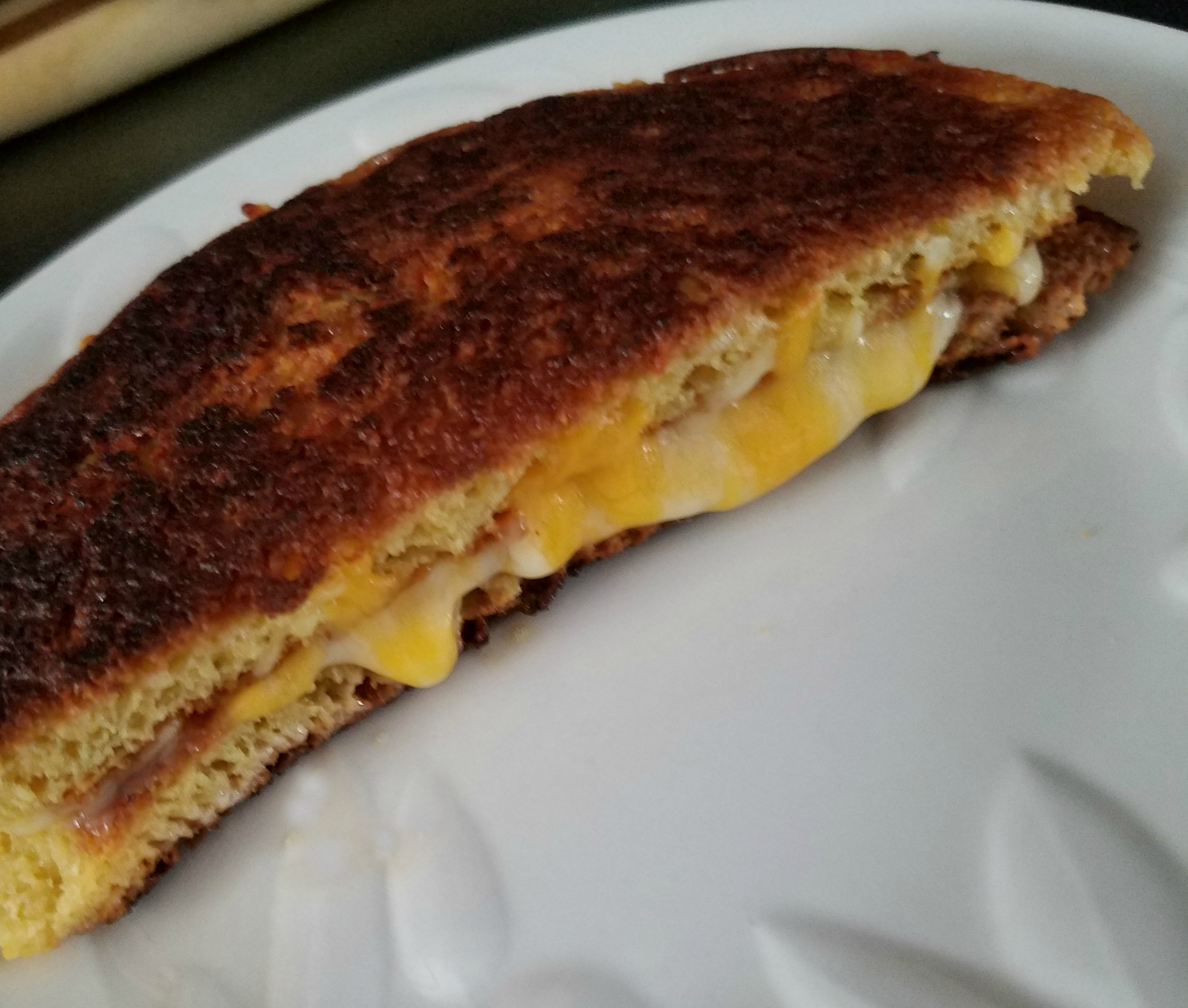 90 Second Keto Bread Grilled Cheese
 Low Carb Keto Friendly 90 Second Bread