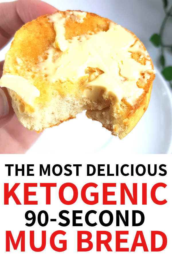 90 Second Keto Bread In A Mug
 90 Second Keto Mug Bread With ly 4 Ingre nts
