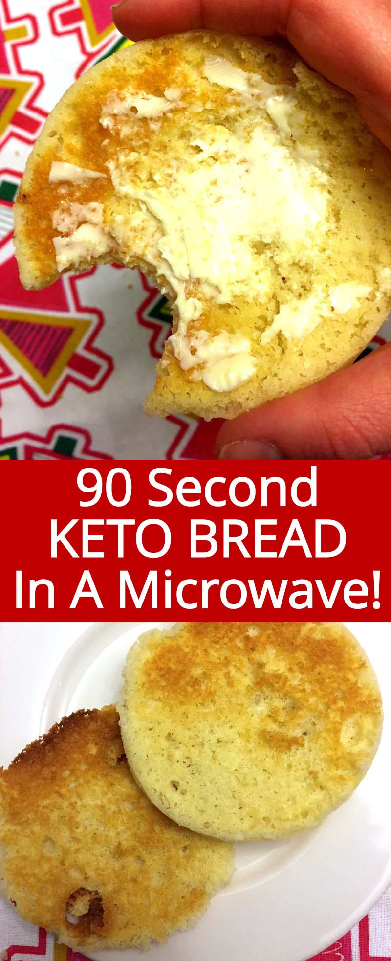 90 Second Keto Bread In A Mug
 Keto Bread In A Mug With Almond Flour – Microwave Recipe