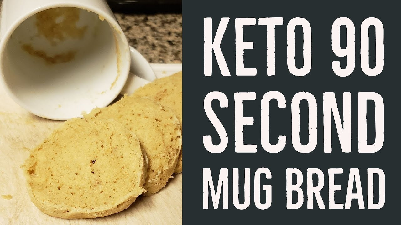 90 Second Keto Bread In A Mug Video
 Keto 90 Second Mug Bread