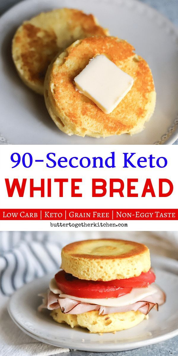 90 Second Keto Bread Loaf
 You re going to love this white bread version of the 90