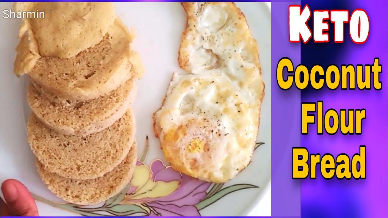 90 Seconds Keto Bread Coconut Flour
 Keto Diet Bread KETO Coconut Flour Bread How to Make