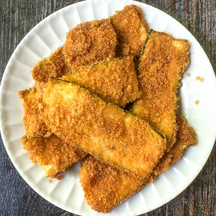 Air Fried Zucchini Keto
 Low Carb Fried Zucchini in the Air Fryer gluten free