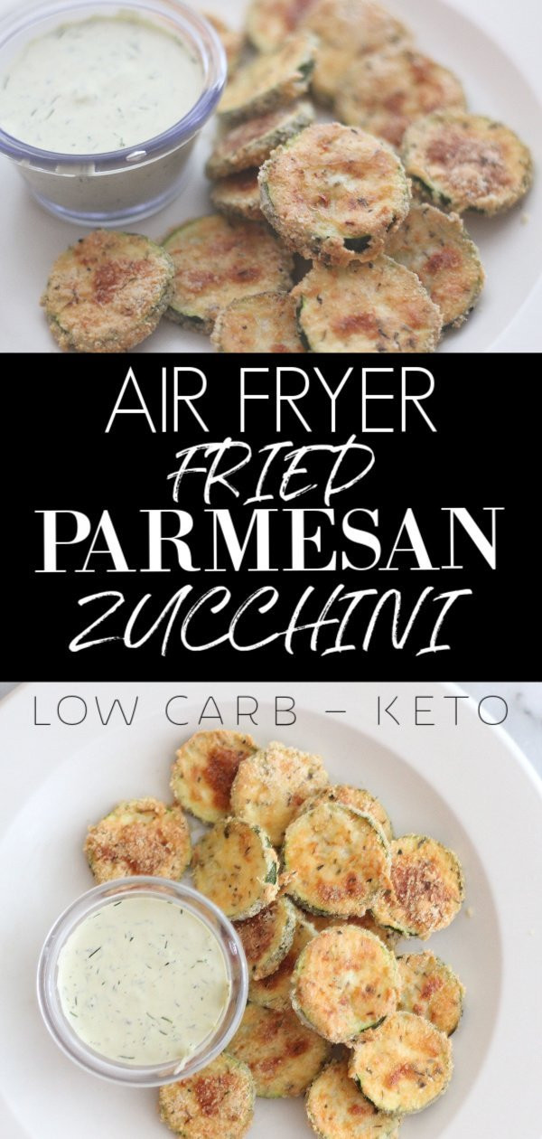 Air Fried Zucchini Keto
 Air Fryer Fried Parmesan Zucchini Low Carb Delish