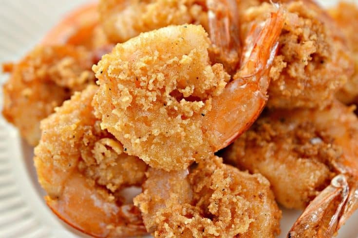 Air Fry Shrimp Keto
 Keto Fried Shrimp Crispy Juicy OPTIONAL AIR FRYER