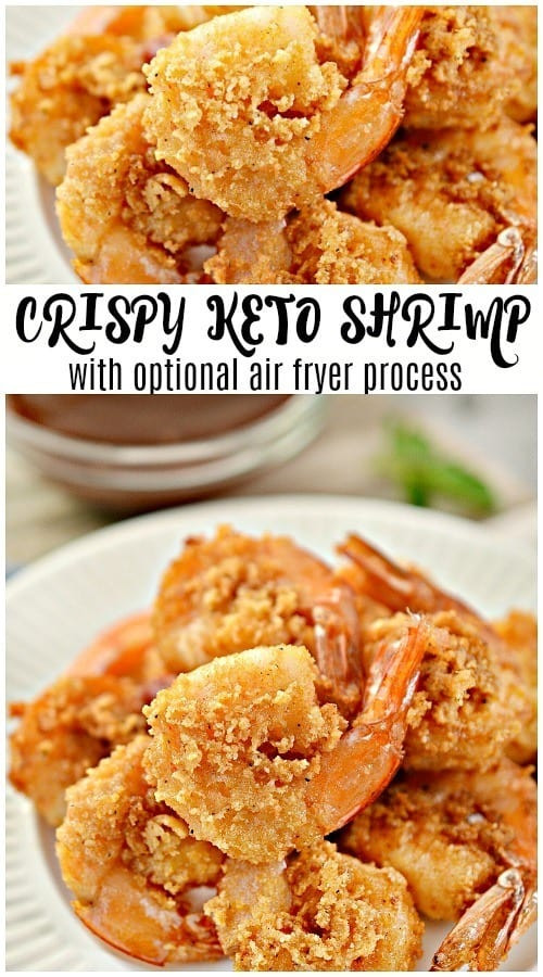 Air Fry Shrimp Keto
 Keto Fried Shrimp Crispy Juicy OPTIONAL AIR FRYER