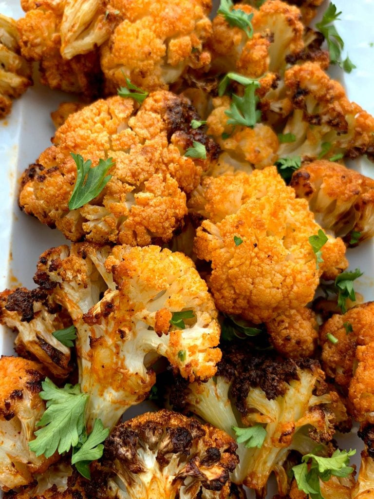 Air Fryer Cauliflower Keto
 Easy Air Fryer Buffalo Cauliflower VIDEO