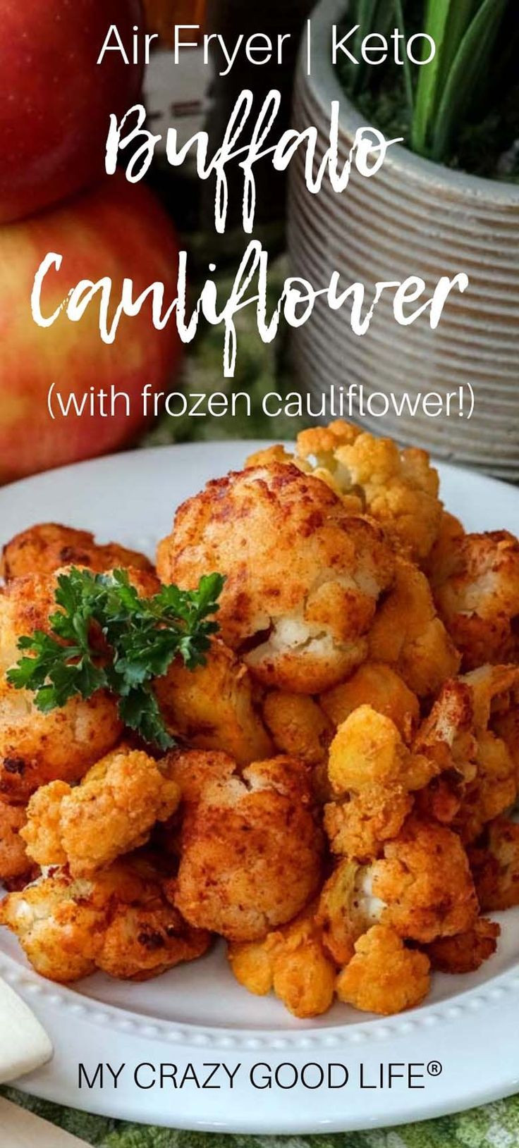 Air Fryer Cauliflower Keto
 These keto Air Fryer Buffalo Cauliflower Bites are easy to