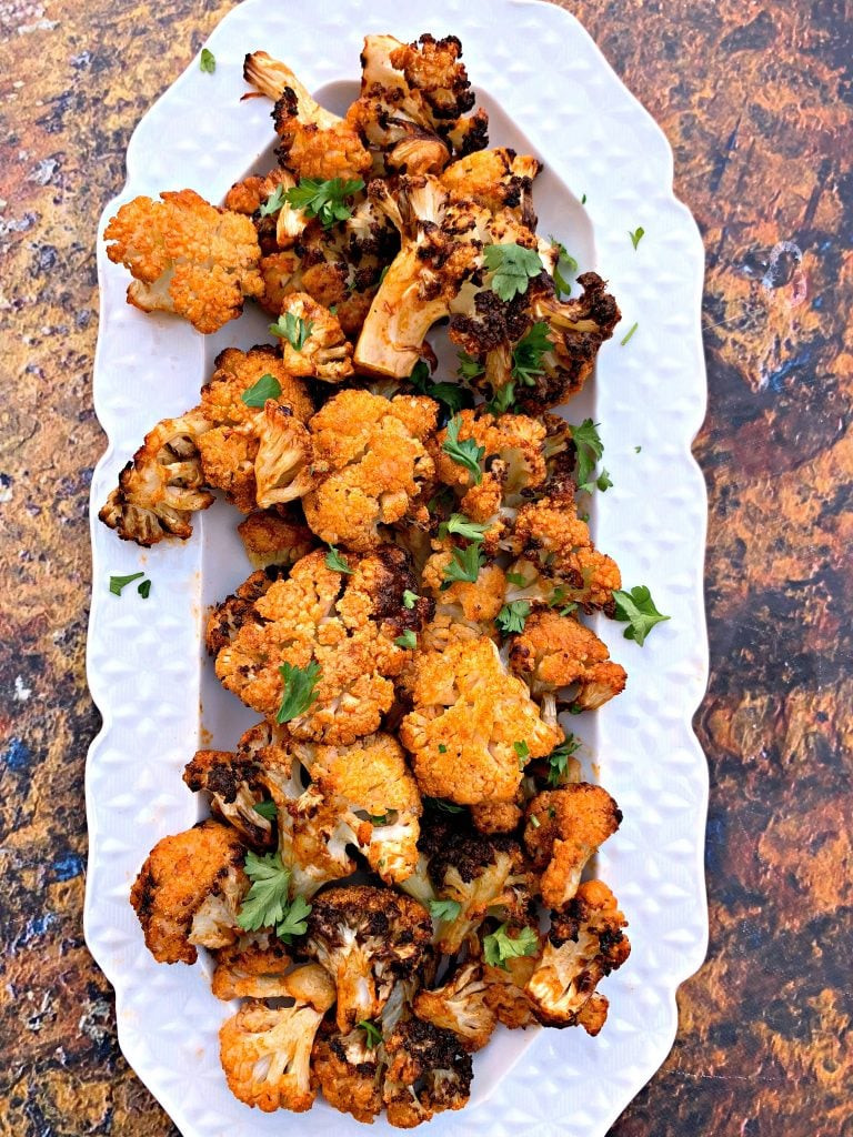 Air Fryer Cauliflower Keto
 Easy Air Fryer Buffalo Cauliflower VIDEO