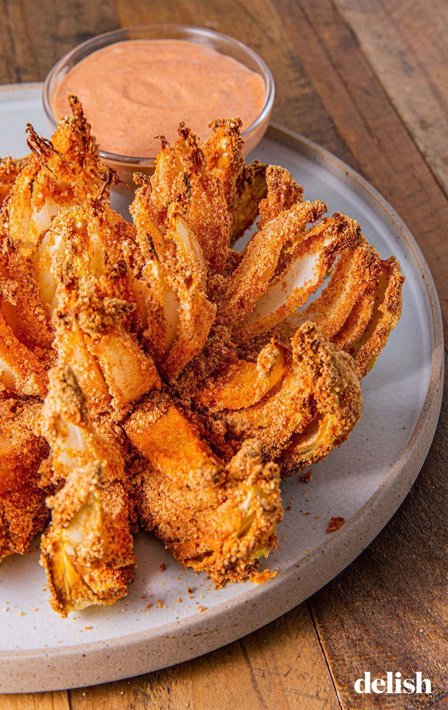 Air Fryer Keto Blooming Onion
 Air Fryer Blooming ion Recipe