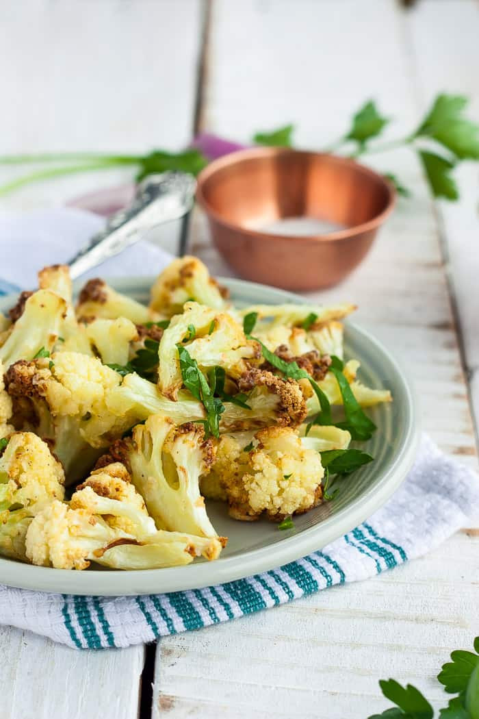 Air Fryer Keto Cauliflower
 Air Fryer Cauliflower Whole30 Paleo Vegan Keto