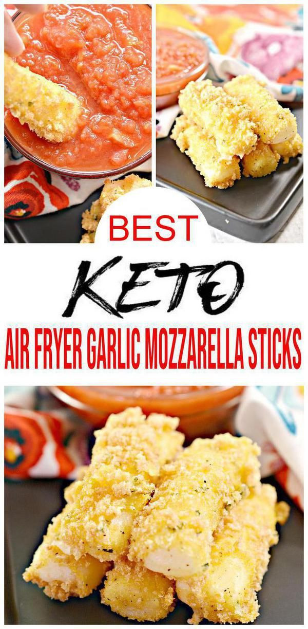 Air Fryer Keto Cheese Sticks
 BEST Keto Mozzarella Sticks Low Carb Air Fryer Cheese