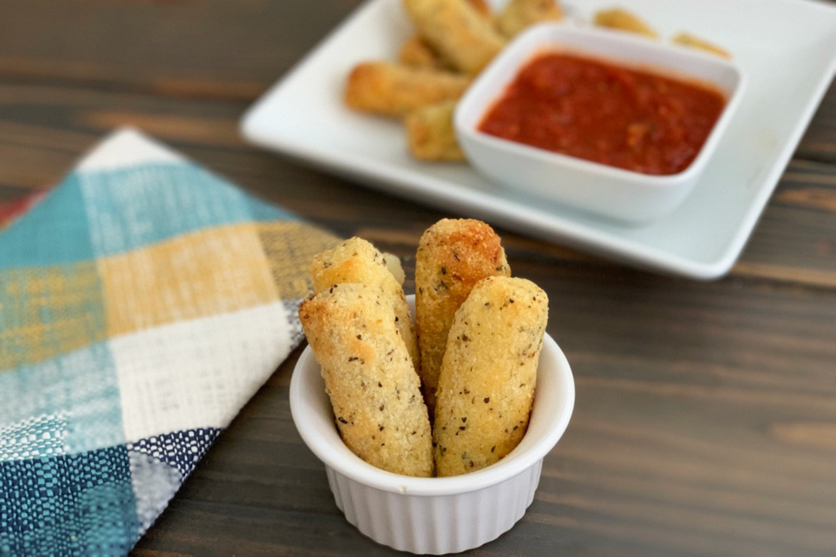 Air Fryer Keto Cheese Sticks
 Best Keto Air Fryer Mozzarella Sticks