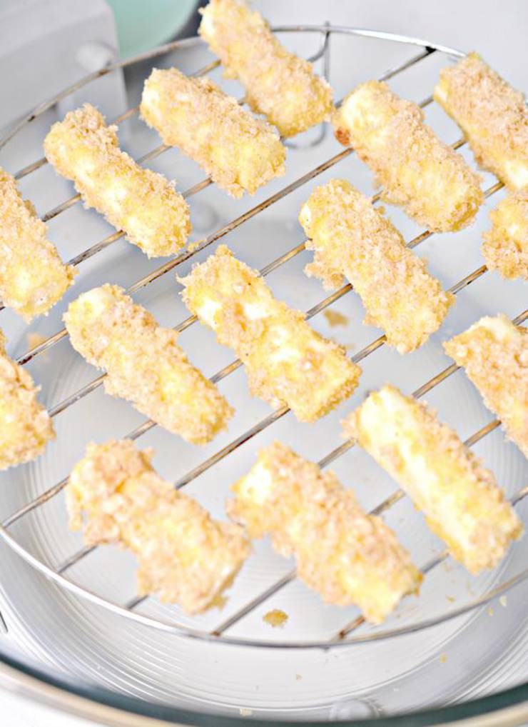 Air Fryer Keto Cheese Sticks
 BEST Keto Mozzarella Sticks Low Carb Air Fryer Cheese