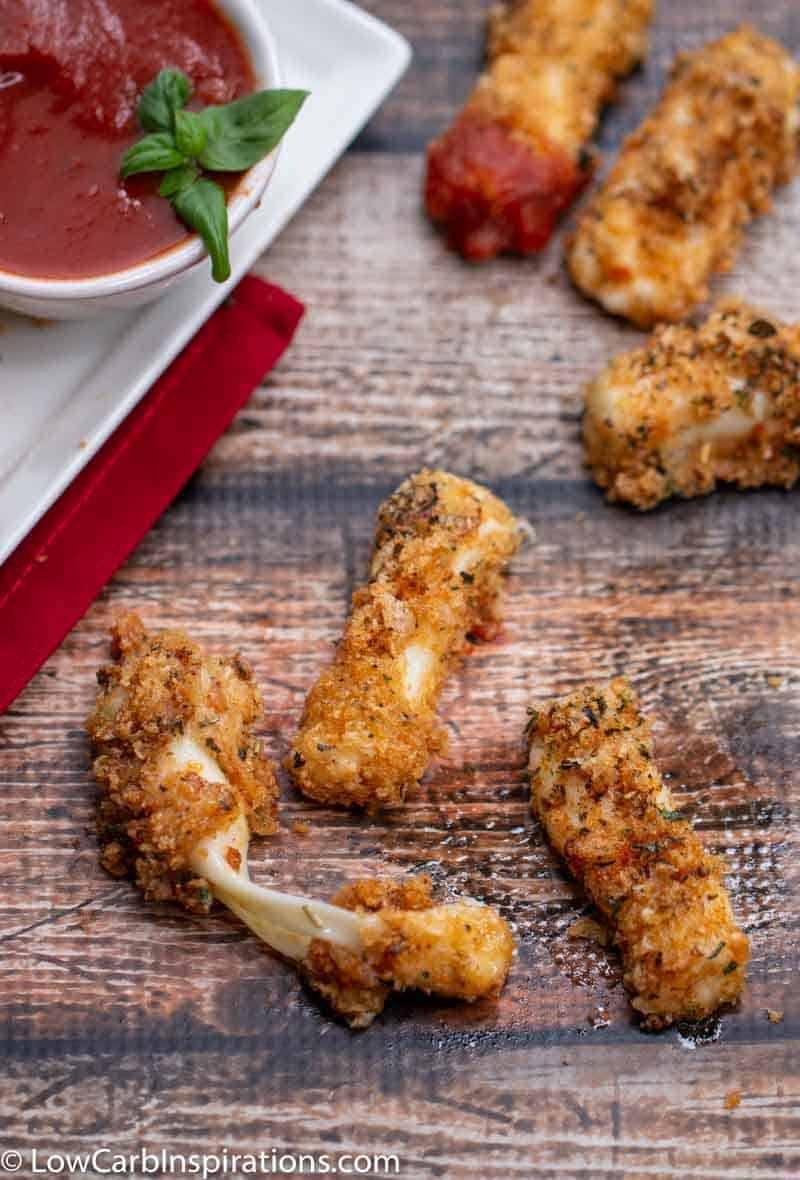 Air Fryer Keto Cheese Sticks
 Keto Mozzarella Cheese Sticks Recipe Air Fryer Method