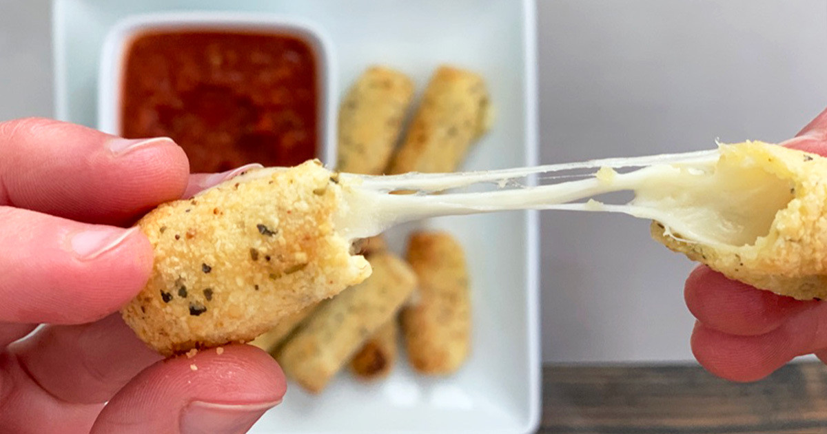 Air Fryer Keto Cheese Sticks
 Best Keto Air Fryer Mozzarella Sticks