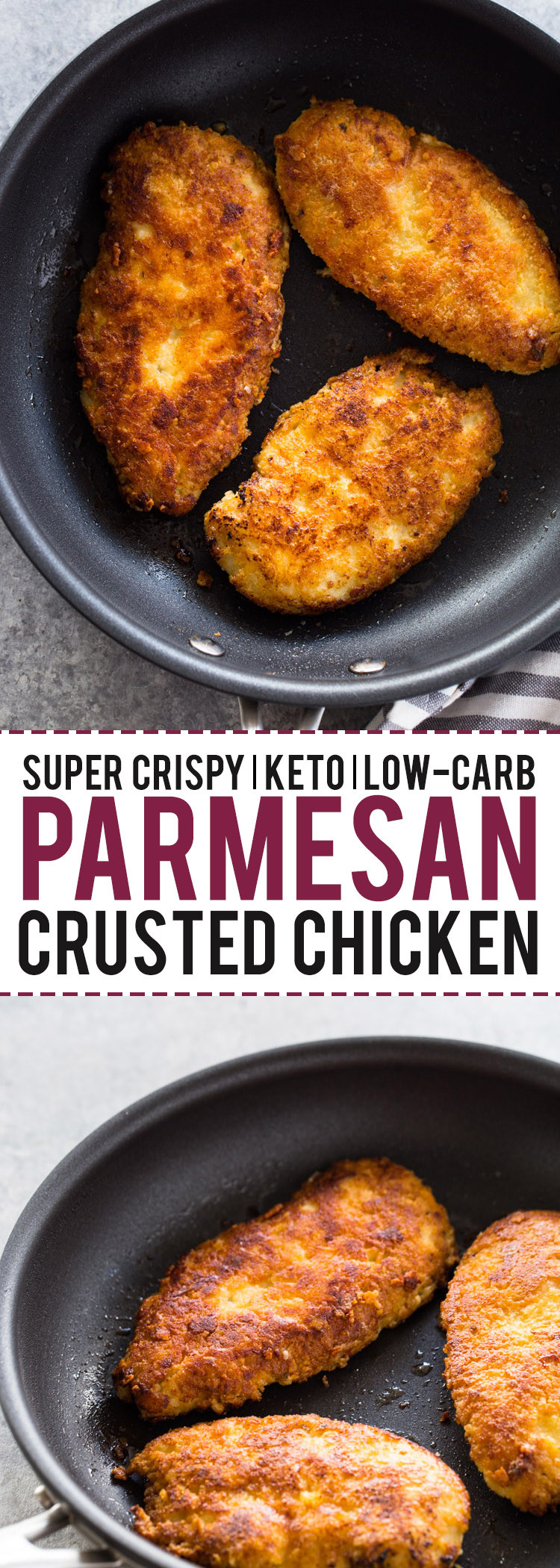 Air Fryer Keto Chicken Parmesan
 Keto parmesan crusted chicken in air fryer Air Fryer