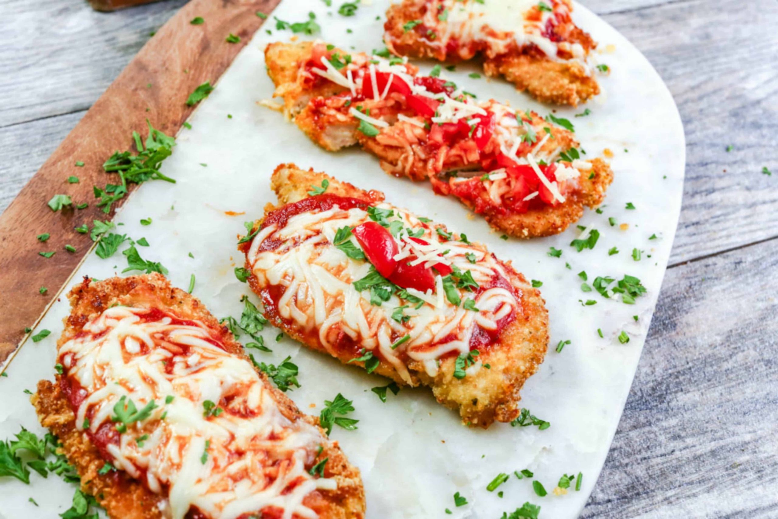 Air Fryer Keto Chicken Parmesan
 Air Fryer Keto Chicken Parmesan