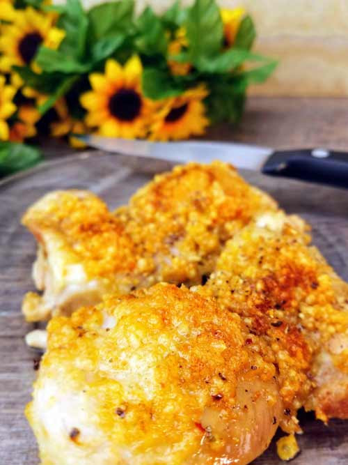 Air Fryer Keto Chicken Parmesan
 Easy Keto Air Fryer Parmesan Chicken Thigh Recipe