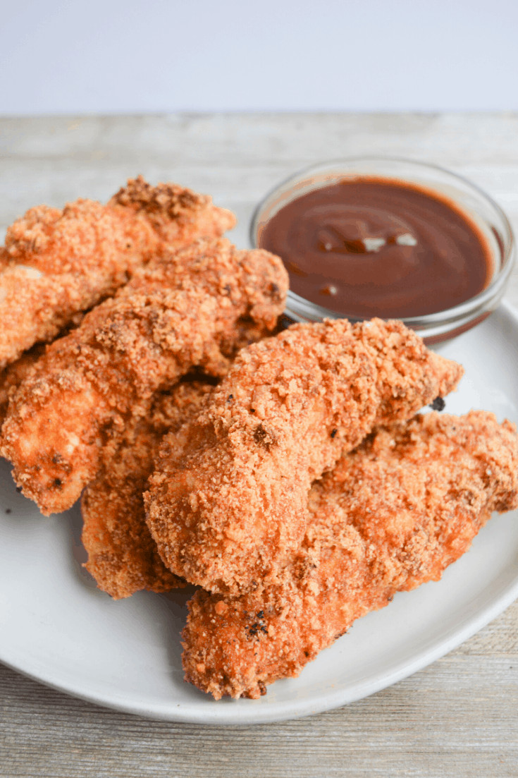 Air Fryer Keto Chicken Tenders Pork Rinds Keto Air Fryer Chicken Tenders For Frying Out Loud