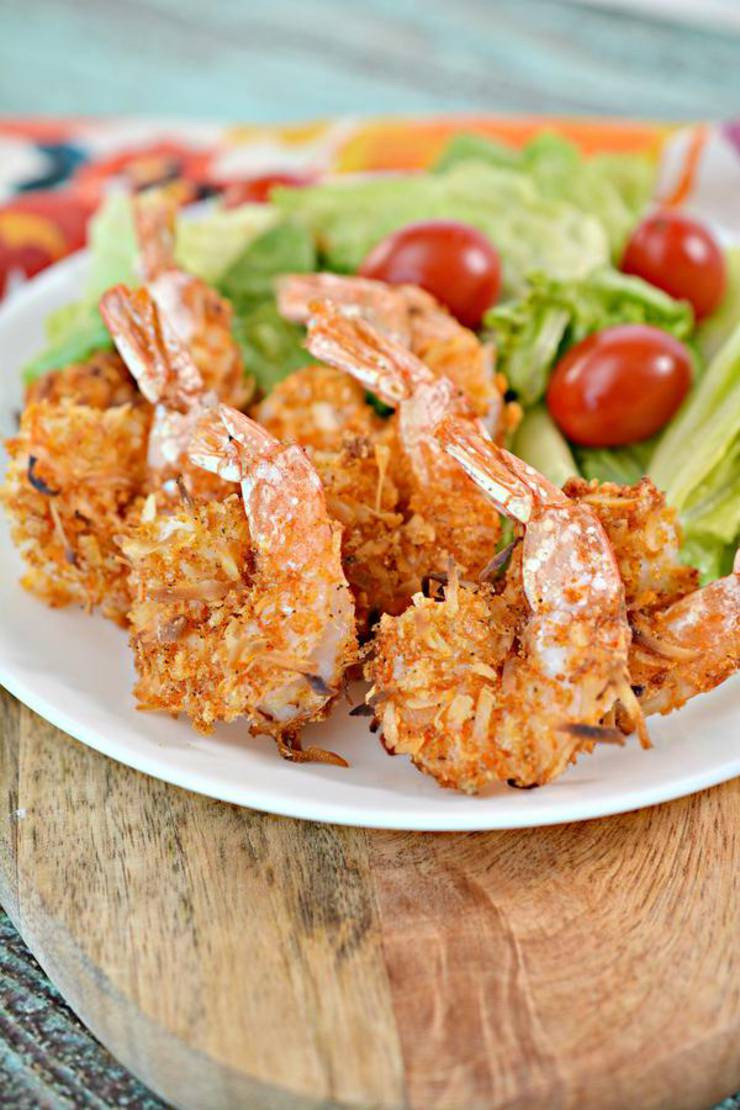 Air Fryer Keto Coconut Shrimp
 Keto Shrimp Low Carb Air Fryer Coconut Shrimp – Ketogenic