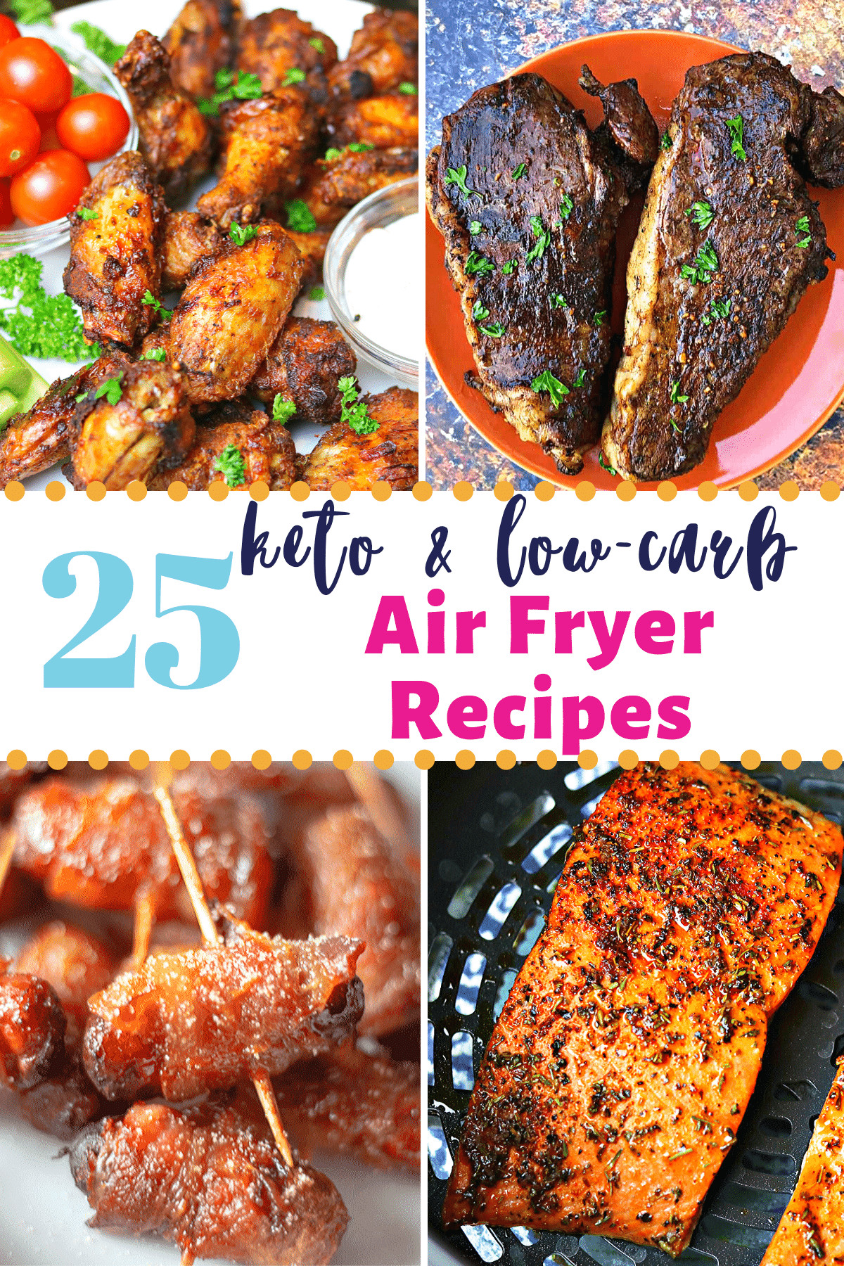 Air Fryer Keto Dinner
 25 Easy Low carb & Keto Air Fryer Recipes for Every Meal