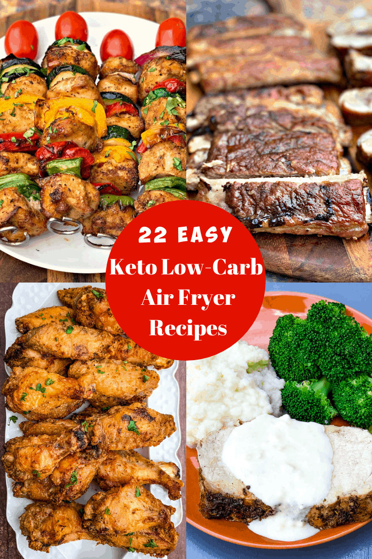 Air Fryer Keto Dinner
 22 Quick and Easy Keto Low Carb Air Fryer Recipes