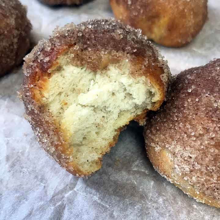 Air Fryer Keto Donuts
 Air Fryer Cinnamon Sugar Donut Holes [Low Carb & Keto