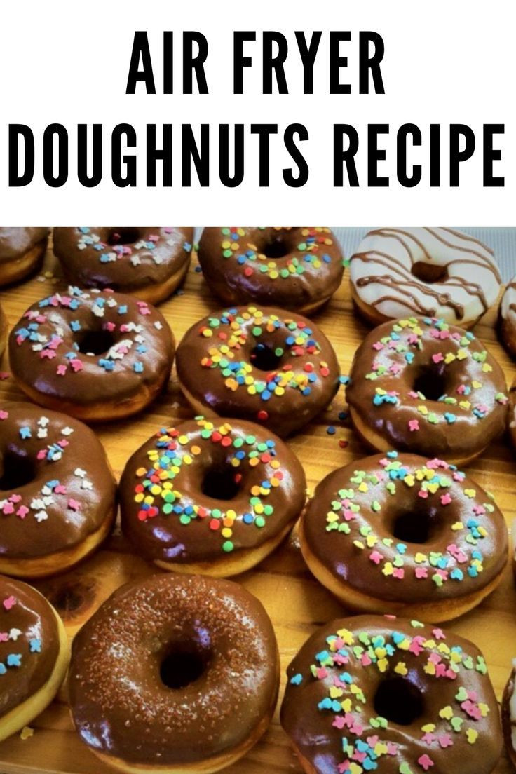Air Fryer Keto Donuts
 Air Fryer Doughnuts Recipe in 2020