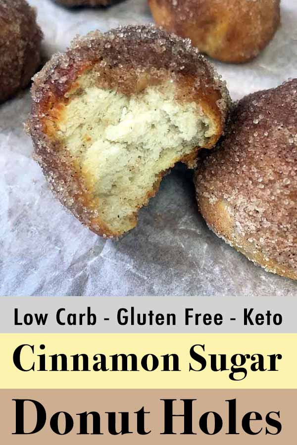 Air Fryer Keto Donuts
 Air Fryer Cinnamon Sugar Donut Holes [Low Carb & Keto