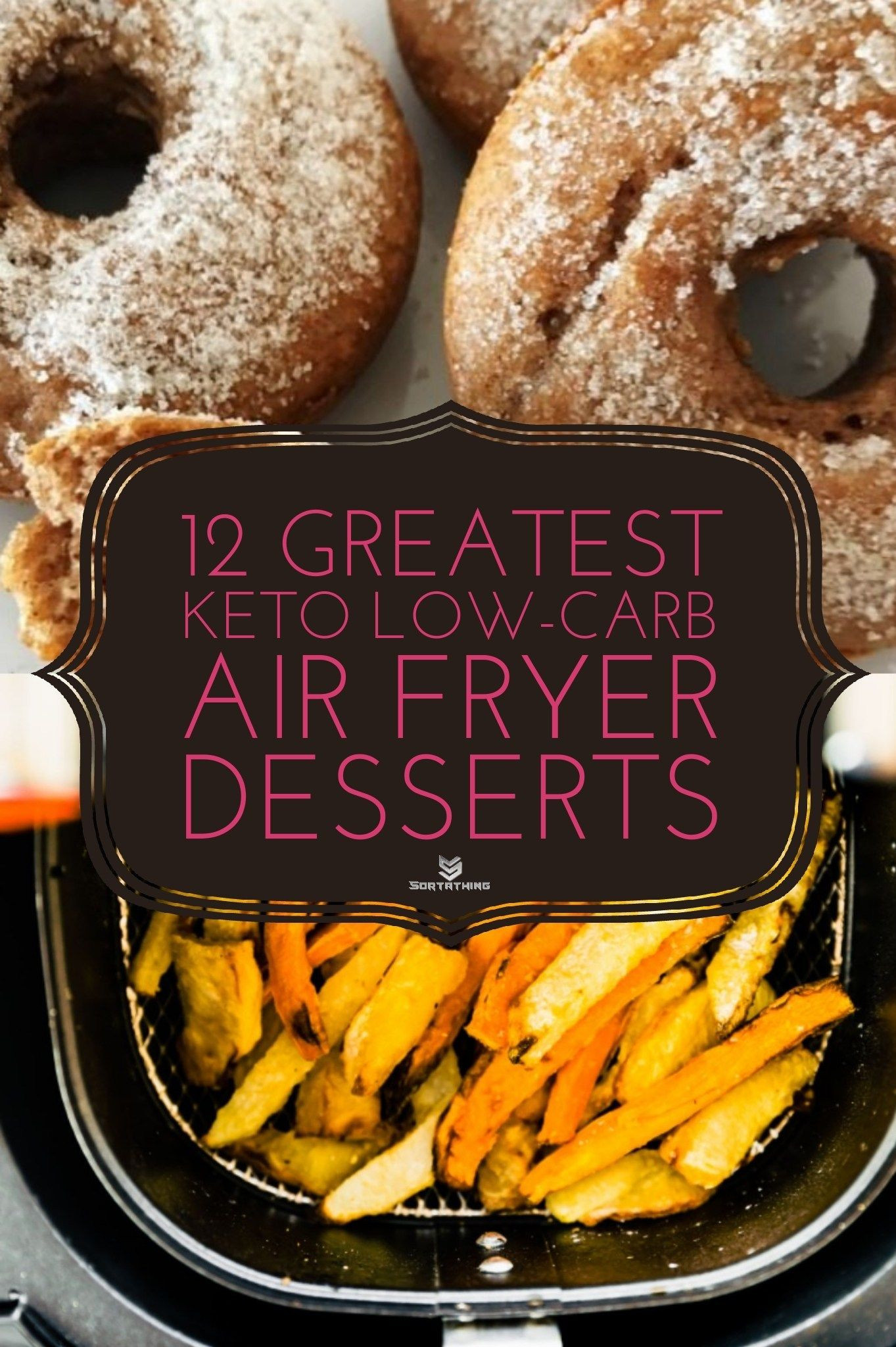 Air Fryer Keto Donuts
 12 Greatest Keto Low Carb Air Fryer Dessert Recipes in