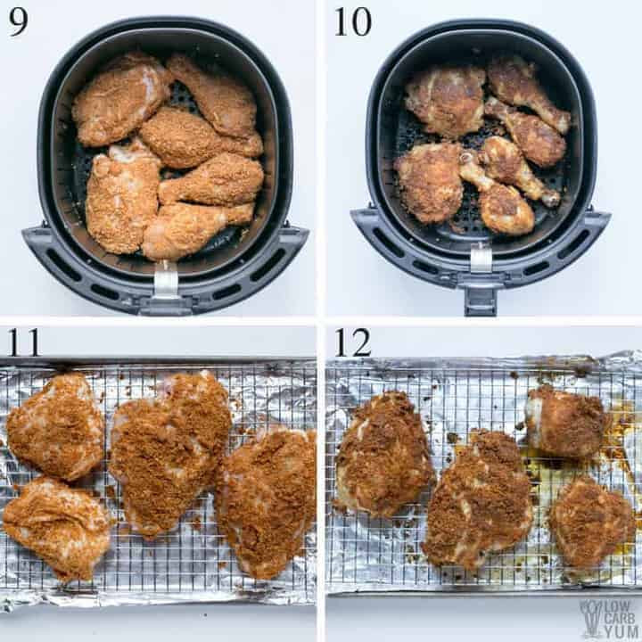 Air Fryer Keto Fried Chicken
 Low Carb Keto Fried Chicken in Air Fryer or Oven