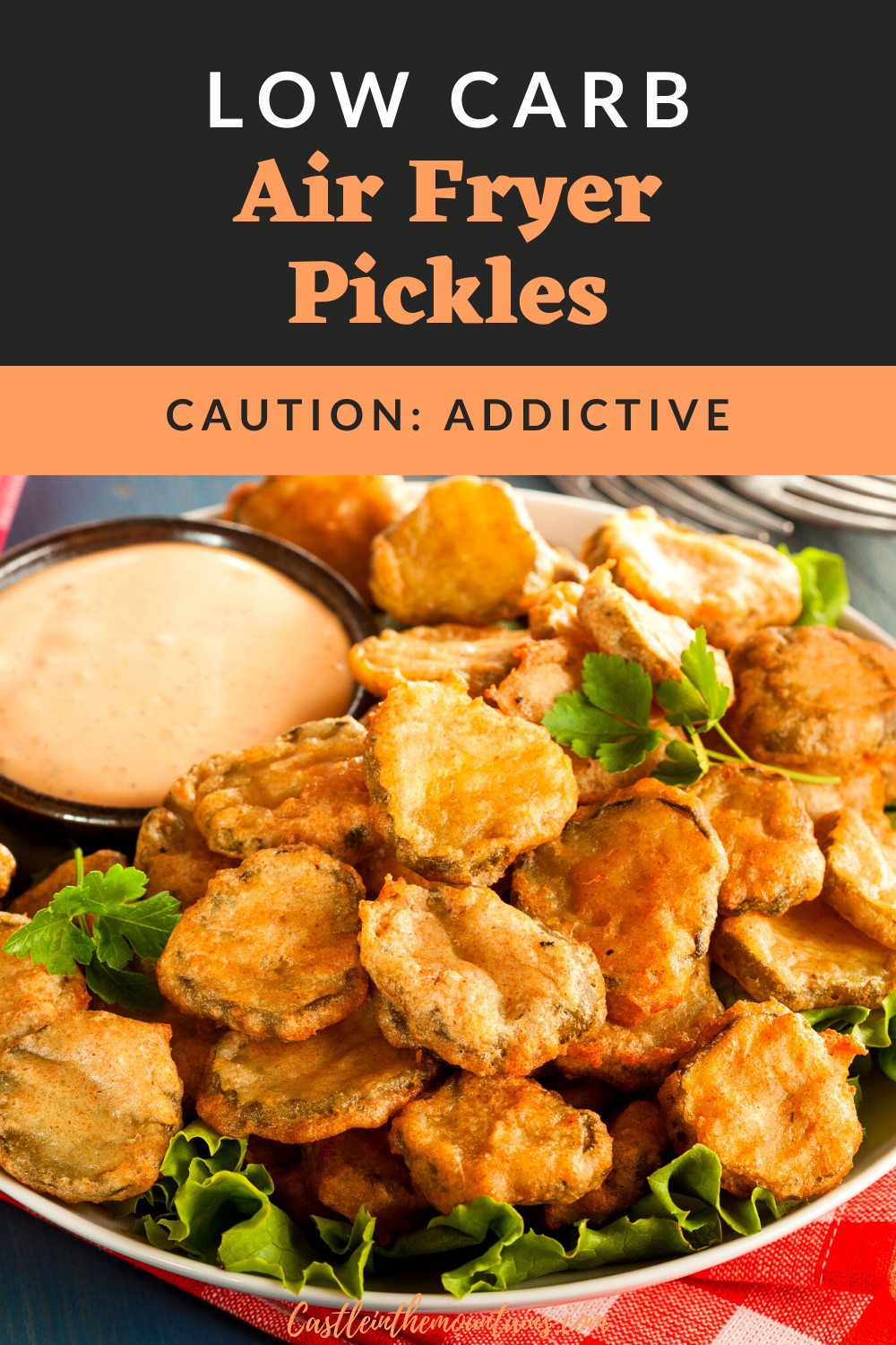 Air Fryer Keto Fried Pickles
 Easy Low Carb Air Fryer Pickles Addictive & 5 Net Carbs