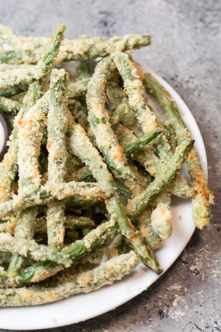 Air Fryer Keto Green Beans
 Crispy Green Bean Fries Low carb Air Fryer and Oven