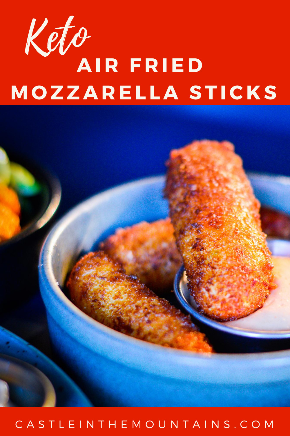 Air Fryer Keto Mozzarella Sticks
 Amazing Keto Air Fryer Mozzarella Sticks Easy & 4 Net Carbs