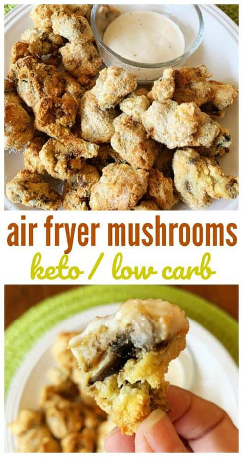 Air Fryer Keto Mushrooms
 Air Fryer Fried Mushrooms Keto Low Carb Linneyville