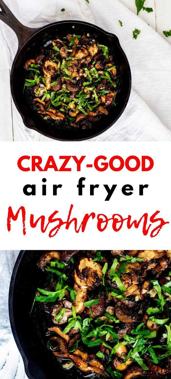 Air Fryer Keto Mushrooms
 Air Fryer Mushrooms Recipe