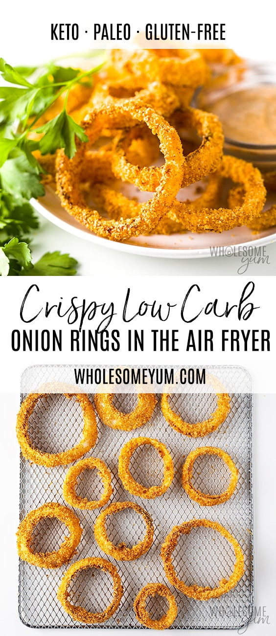 Air Fryer Keto Onion Rings
 Air Fryer Keto ion Rings Recipe