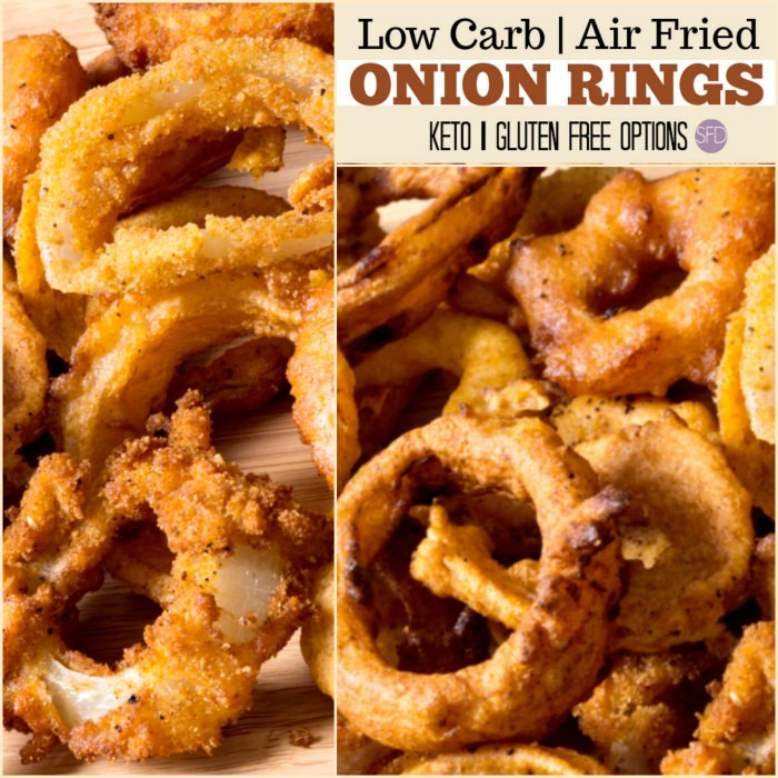 Air Fryer Keto Onion Rings Recipe
 Really easy and Yummy Low Carb Air Fried ion Rings