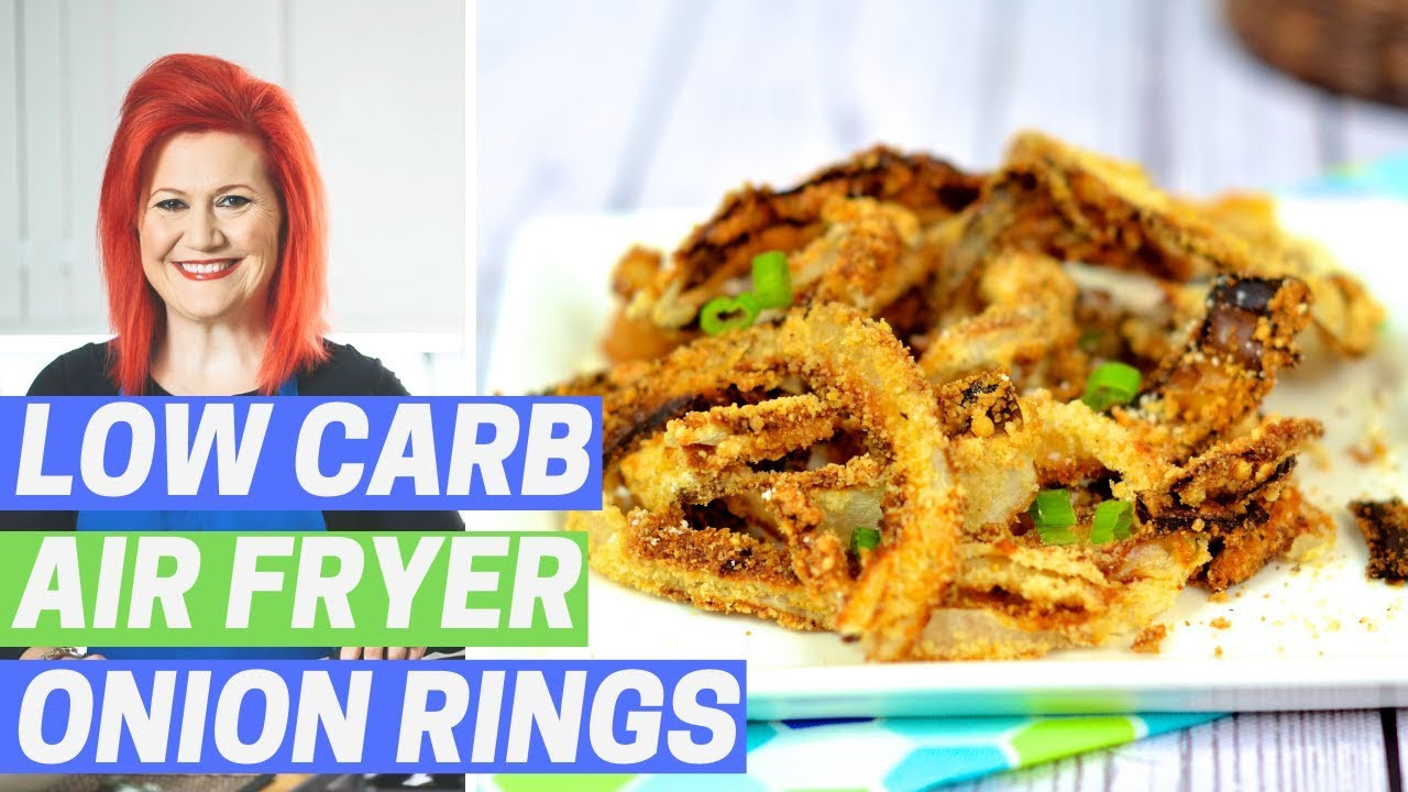 Air Fryer Keto Onion Rings Recipe
 Air Fryer ion Rings LOW CARB KETO FRIENDLY RECIPE