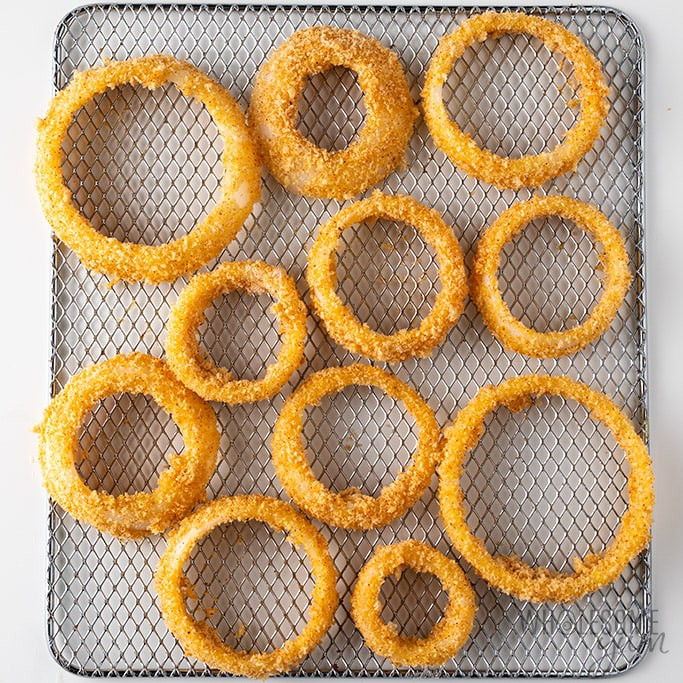 Air Fryer Keto Onion Rings Recipe
 Air Fryer Keto ion Rings Recipe