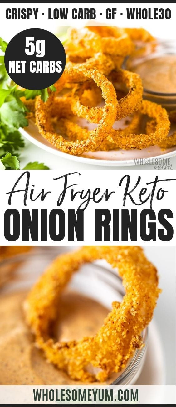 Air Fryer Keto Onion Rings
 Air Fryer Keto ion Rings Recipe