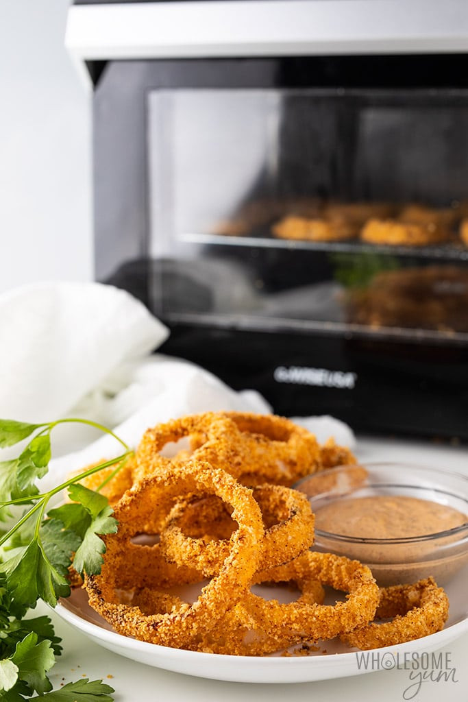 Air Fryer Keto Onion Rings
 Air Fryer Keto ion Rings Recipe