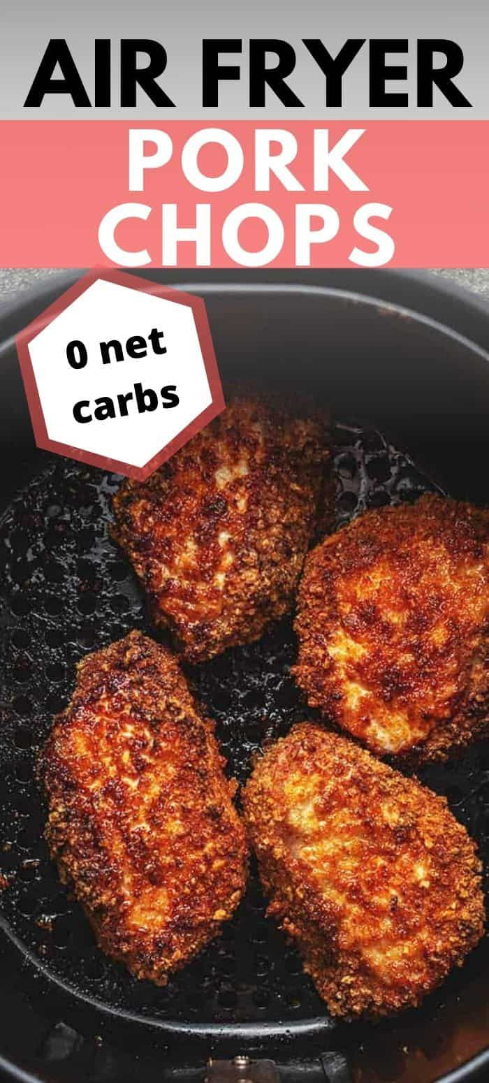 Air Fryer Keto Pork Chops Boneless
 You will love these easy keto and low carb boneless air