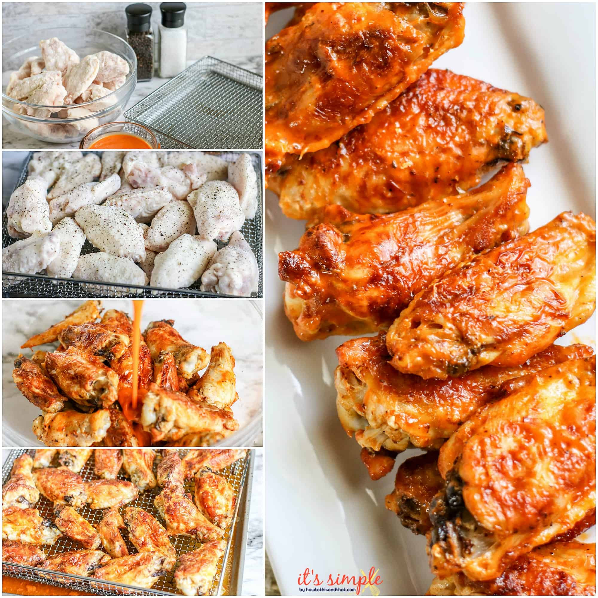 Air Fryer Keto Wings Recipe
 KETO LOW CARB Buffalo Wings Air Fryer AND Oven RECIPE
